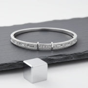 Radiant Baguette Charm Bracelet