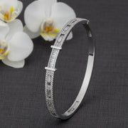 Radiant Baguette Charm Bracelet