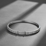 Radiant Baguette Charm Bracelet