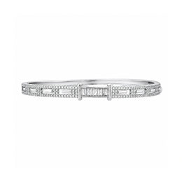 Radiant Baguette Charm Bracelet