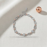 Radiant Heart Link Bracelet