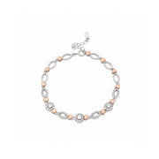Radiant Heart Link Bracelet