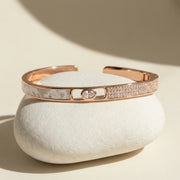 Luna Pearl Crystal Cuff