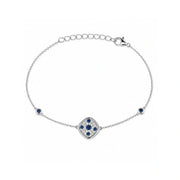 Celestial Sapphire Charm Bracelet