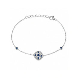 Celestial Sapphire Charm Bracelet
