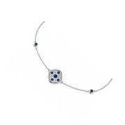 Celestial Sapphire Charm Bracelet