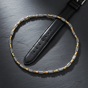 Dual Tone Link Necklace