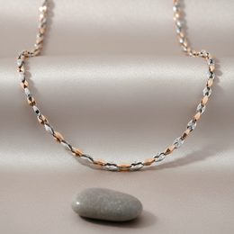 Elysian Two-Tone Link Necklace