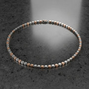 Modern Two Tone Chain Necklace