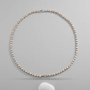 Modern Two Tone Chain Necklace