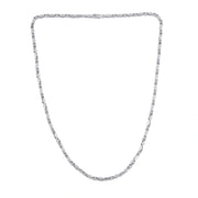 Modern Geometric Link Necklace