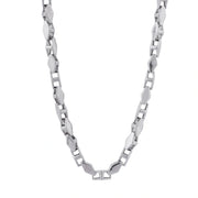 Modern Geometric Link Necklace