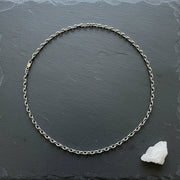 Elegant Silver Link Chain