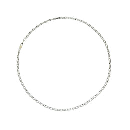 Elegant Silver Link Chain