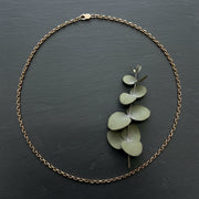 Elegant Rose Gold Chain Necklace