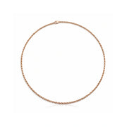 Elegant Rose Gold Chain Necklace