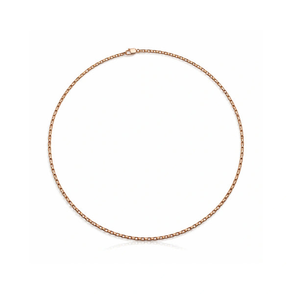 Elegant Rose Gold Chain Necklace