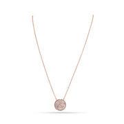 Rose Gold Butterfly Pearl Necklace