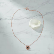 Rose Gold Heart Pendant