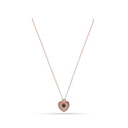 Rose Gold Heart Pendant