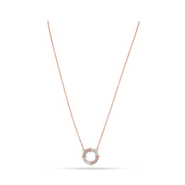 Rose Gold Circle Pendant