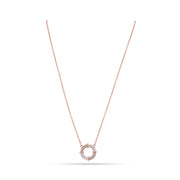 Stellar Halo Necklace - Rose Gold Vermeil & Mother of Pearl