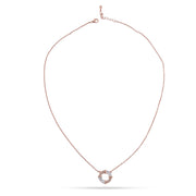 Stellar Halo Necklace - Rose Gold Vermeil & Mother of Pearl