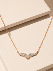 Celestial Wings Crystal Necklace