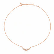 Celestial Wings Crystal Necklace