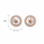 Celestial Pearl Star Earrings