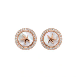 Celestial Pearl Star Earrings