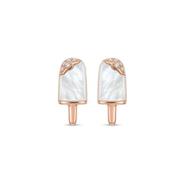 Rose Gold Popsicle Earrings