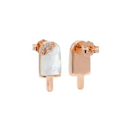 Rose Gold Popsicle Earrings
