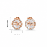Celestial Pearl Halo Earrings