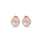 Celestial Pearl Halo Earrings