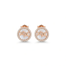 Celestial Pearl Halo Earrings