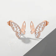 Butterfly Crystal Wing Earrings