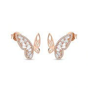 Butterfly Crystal Wing Earrings