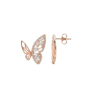 Butterfly Crystal Wing Earrings
