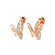 Butterfly Crystal Wing Earrings