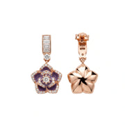 Royal Amethyst Bloom Earrings