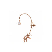 Rose Gold Vine Ear Cuff