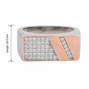 Titan Luxe Crystal Ring