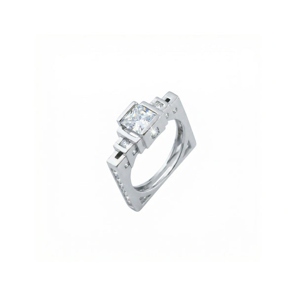 Radiant Princess Cut Ring