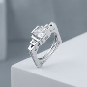Radiant Princess Cut Ring