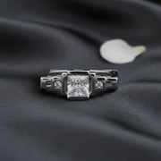 Radiant Princess Cut Ring