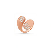 Rose Gold Dual Spark Ring