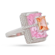 Blush Princess Halo Ring