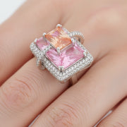 Blush Princess Halo Ring