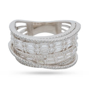 Radiant Baguette Layer Ring